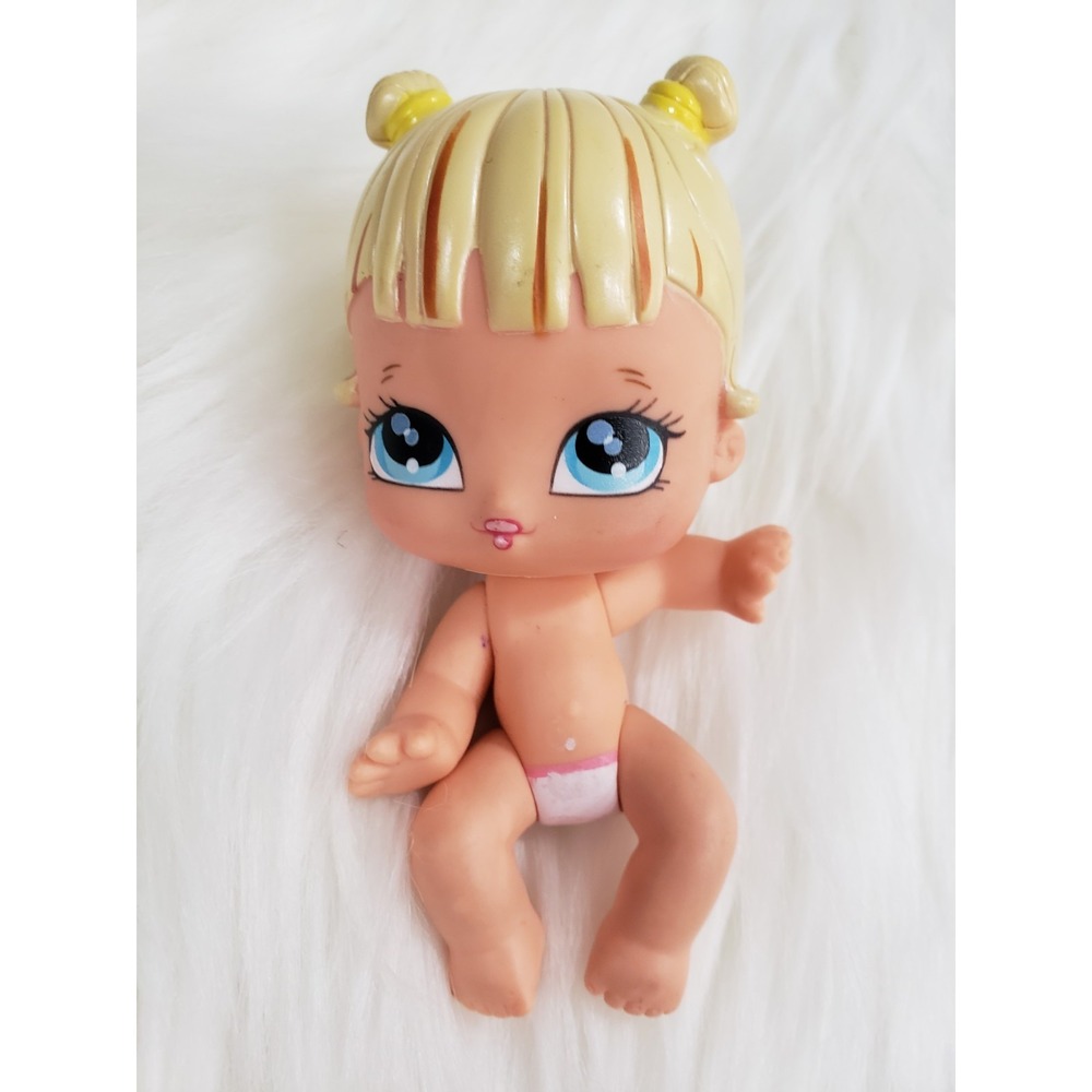 BRATZ LIL' ANGELZ SECRET SURPRISE ANGEL BLONDE PINK HAIR‎ TIES